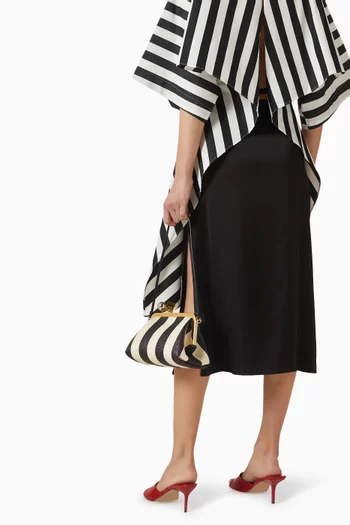 Le Berlingot Clutch in Canvas