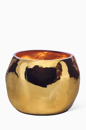 شمعة كيب جولد صغيرة - زانزيبار، 13×13 سم