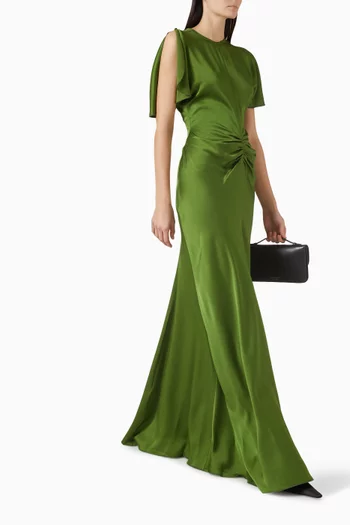 Gathered Waist Dress