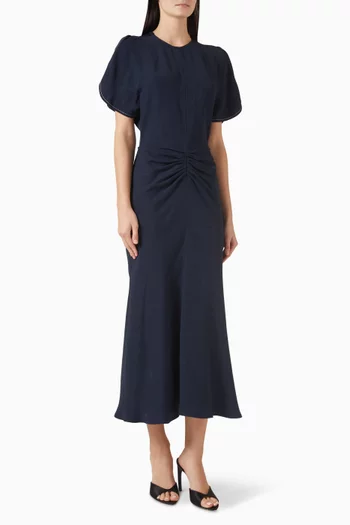 Gathered Waist Dress