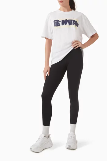 تي شيرت فرونت لاين بقصة فضفاضة قطن