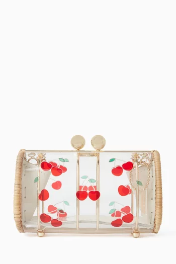 Petit Baoba Full of Love Clutch in Acrylic