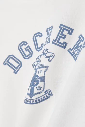 Logo-print T-shirt in Cotton