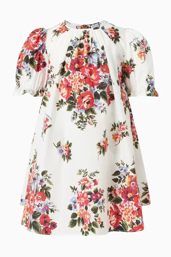 Floral Dress in Cotton