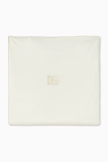 Logo Baby Blanket in Cotton