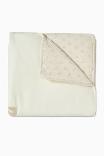 Logo Baby Blanket in Cotton