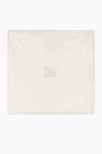 Logo Baby Blanket in Cotton