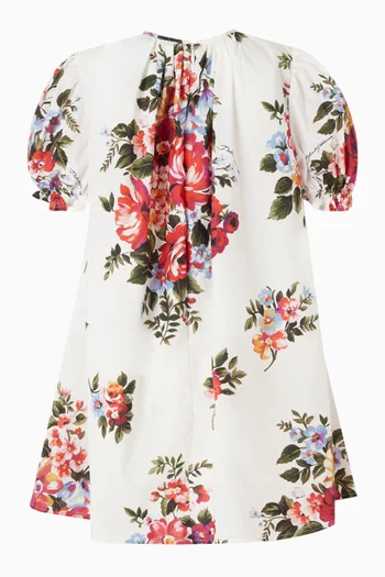 Floral-print Dress