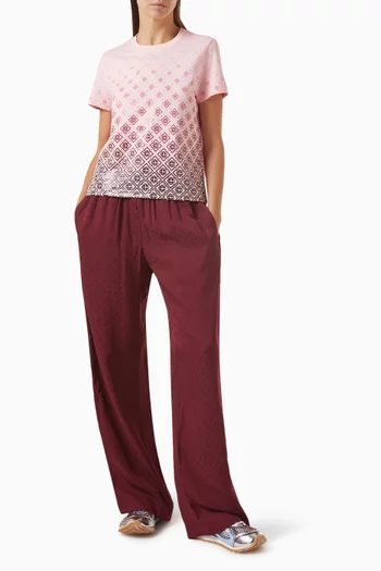 Gradient Monogram T-shirt in Cotton