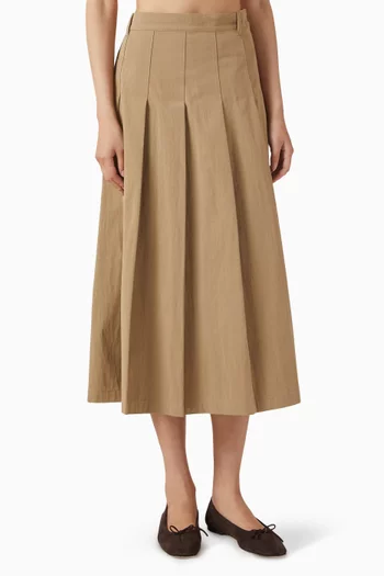 Dorme Skirt in Cotton-gabardine