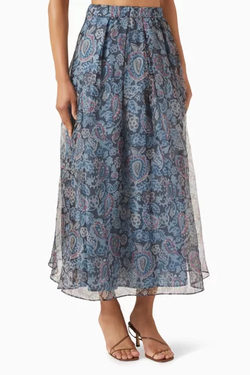 Panteon Skirt in Silk Organza