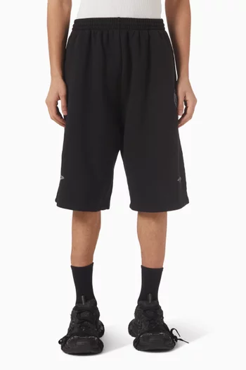 3B Football Large Shorts in Dry Fleece