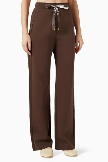 Relaxed-fit Pants in Cotton-jersey