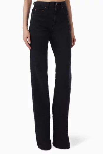 70s Flared Jeans in Denim