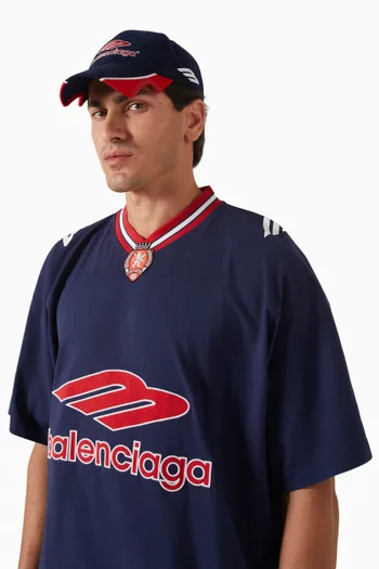 3B Football Cap in Cotton Drill