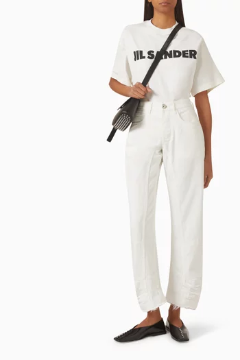 Logo T-shirt in Cotton-jersey