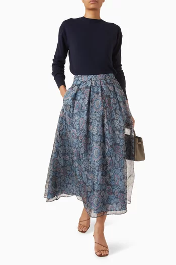 Crewneck Sweater in Wool Blend