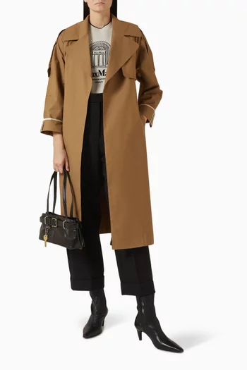 Logo Embroidered T-shirt in Knit