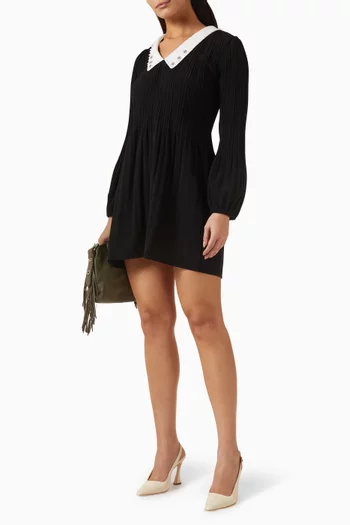 فستان روكيمونا بياقة مطرزة