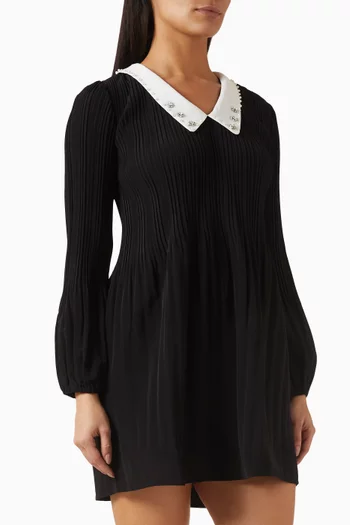 فستان روكيمونا بياقة مطرزة