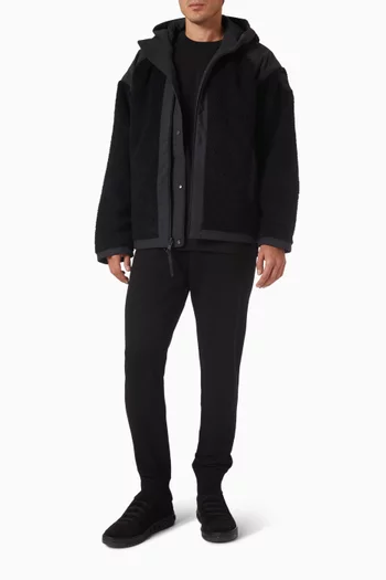 Alberni Reversible Bomber Jacket in Fleece