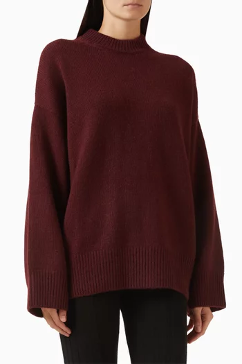 Pali Crewneck Sweater in Cashmere