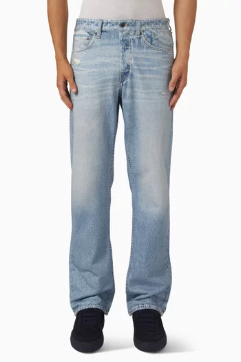 Fit 4 Straight Pants in Cotton Terry