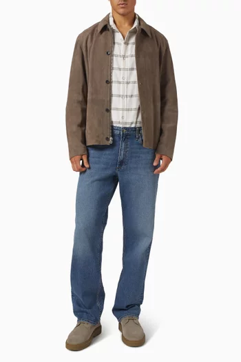 Tomlin Brushed Oxford Shirt in Cotton