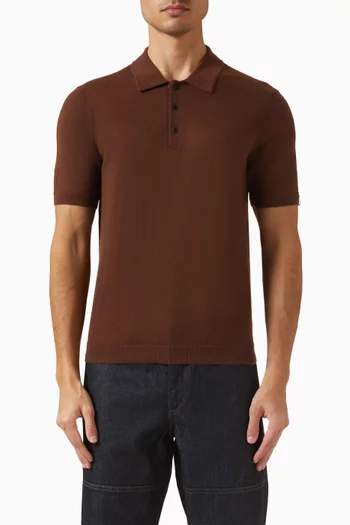 Downing Lightweight Polo Shirt in Cashmere