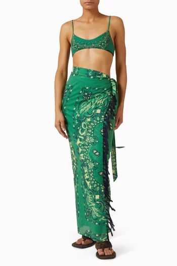 Printed Pareo in Cotton