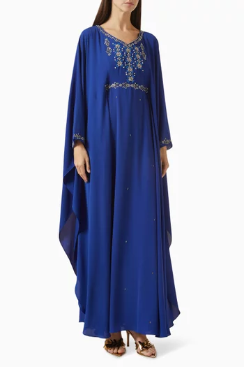 Embellished Cape Kaftan