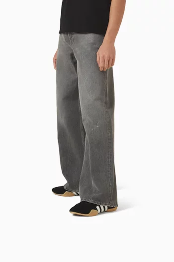 Taekwondo Mei Sneakers in Suede Leather