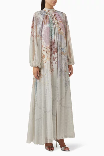 Karizo Maxi Dress in Chiffon