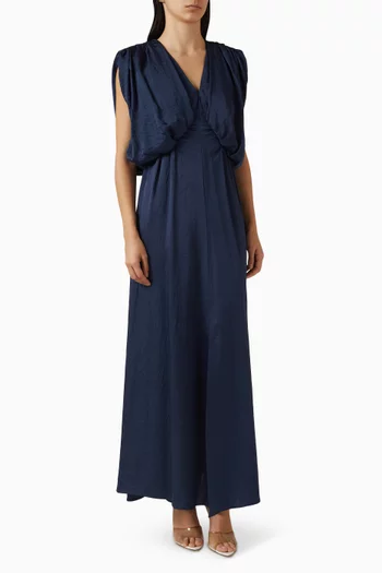 Draped Maxi Dress