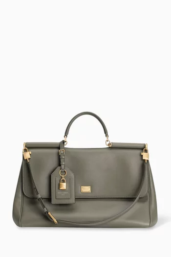 حقيبة يد ماي سيسيلي كبيرة جلد