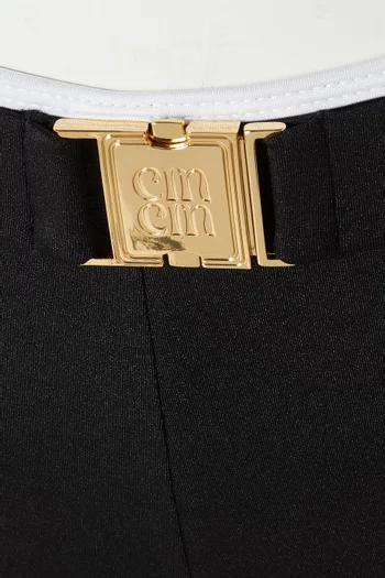 Coupe Halo Cut-out Mini Skirt