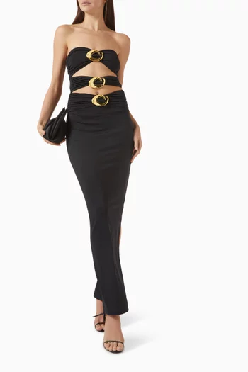 فستان روم هالو طويل