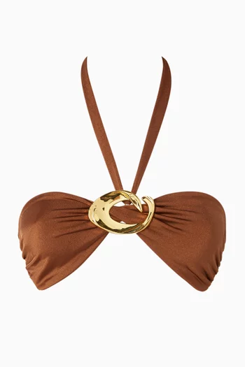 Coast Halo Bandeau Bikini Top