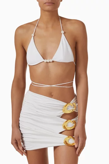 Coupe Halo Cut-out Mini Skirt