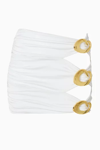 Coupe Halo Cut-out Mini Skirt