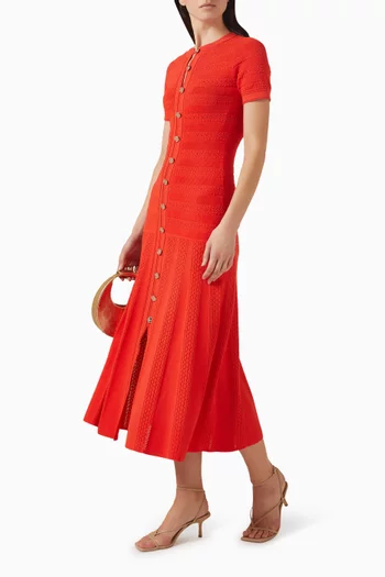 فستان ميلونا قماش منسوج