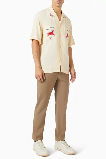 Horse Shirt in Viscose