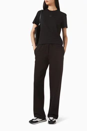 Logo-embroidered Sweatpants in Jersey