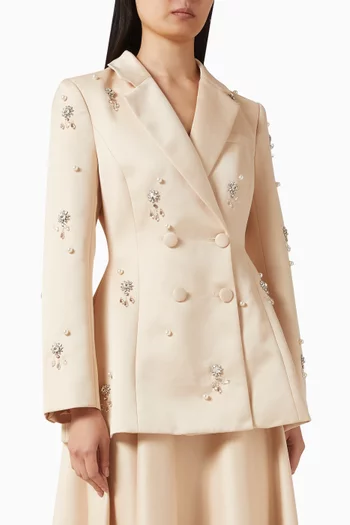 The Ultimate Muse Crystal-embellished Blazer