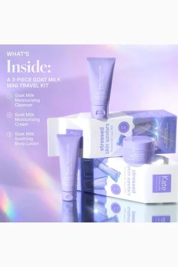 مجموعة سترسد سكين سيفيورز للبشرة المجهدة، 3 قطع بأحجام مناسبة للاستخدام في السفر