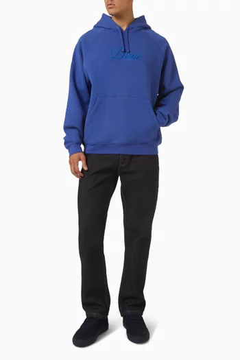 Cursive Logo Hoodie in Cotton-fleece