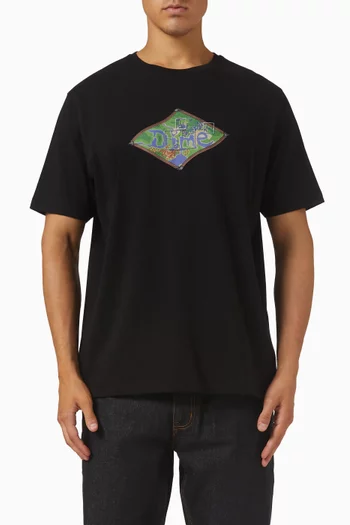 تي شيرت سكيرميش قطن