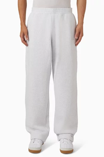 Cursive Logo Sweatpants in Cotton-fleece