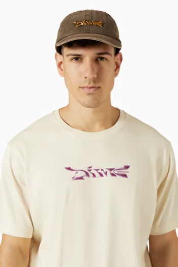 Poster Logo Cap in Cotton