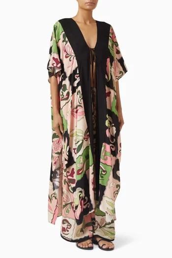 Inamorata Long Robe in Viscose